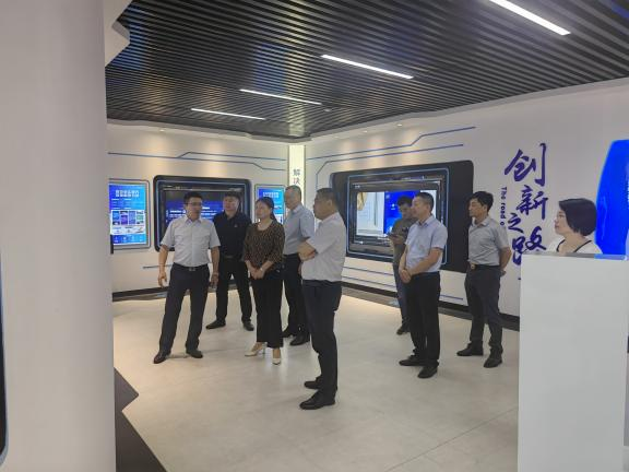 【动态】热烈欢迎芜湖市湾沚区常委领导一行莅临我司走访调研