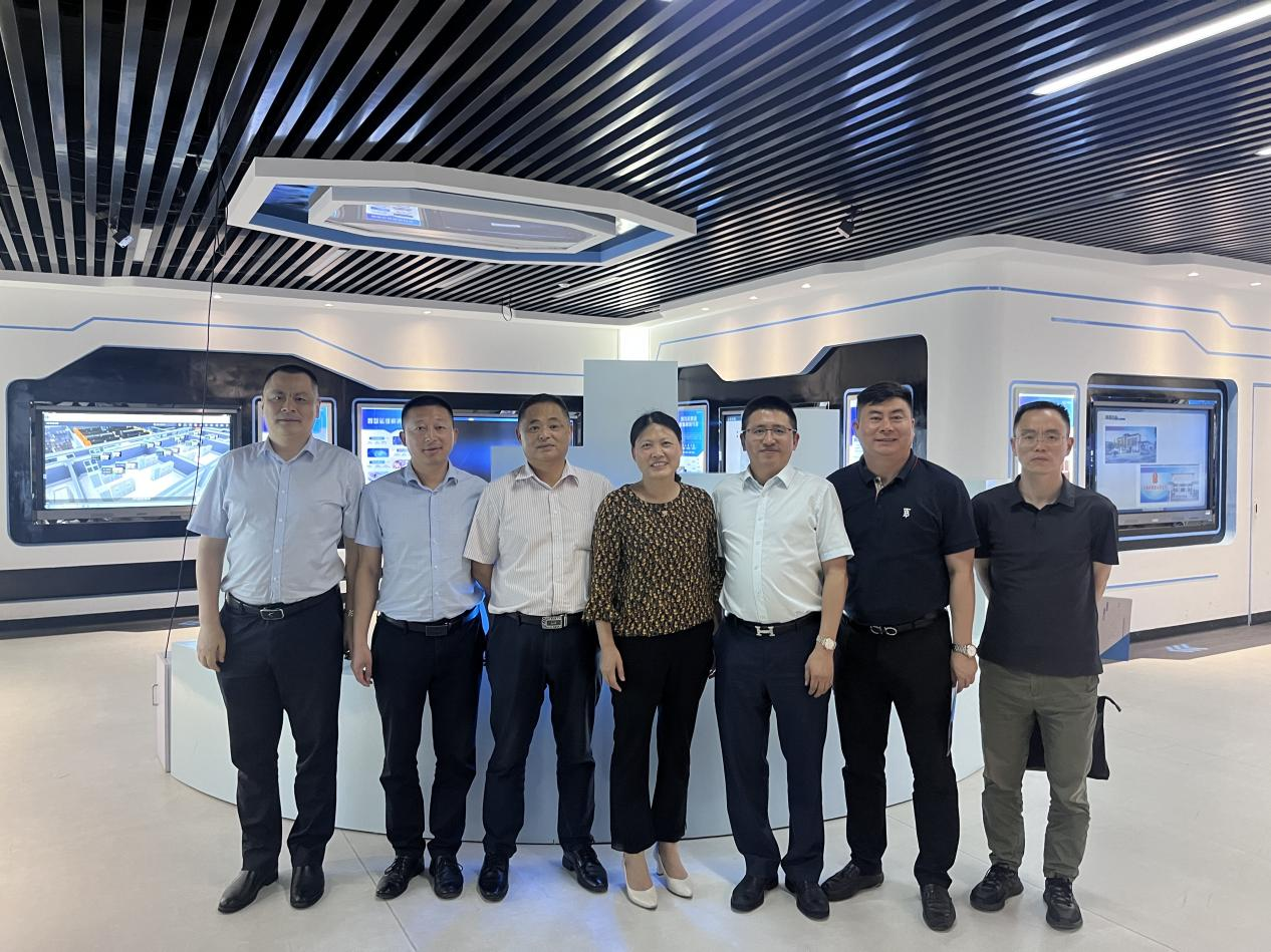 【动态】热烈欢迎芜湖市湾沚区常委领导一行莅临我司走访调研